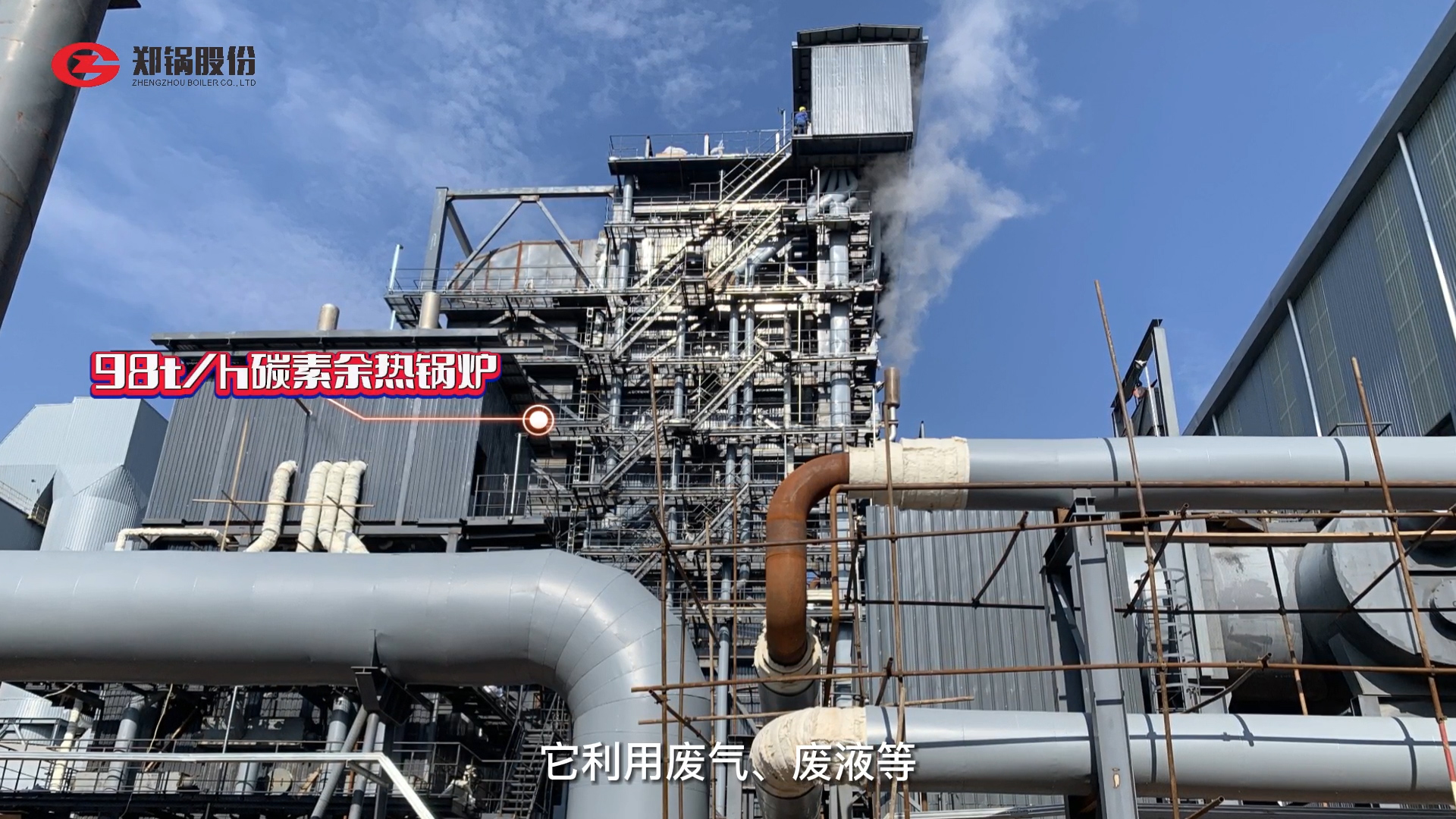 永利yl23455余热发电锅炉应用