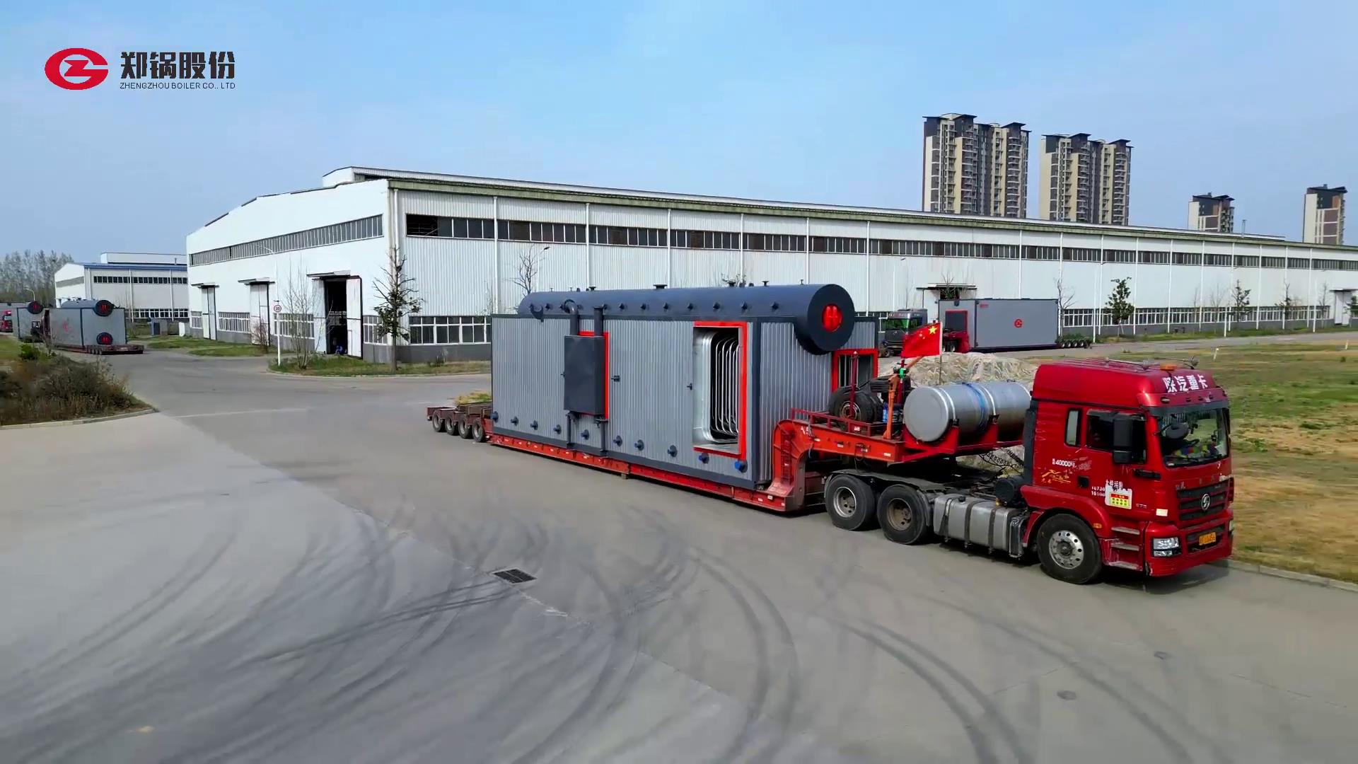 永利yl2345555吨燃气锅炉发货