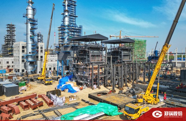 直击一线！！永利yl23455针状焦余热锅炉项目建设周全提速