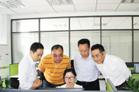 中电协会工业锅炉分会理事长会见永利yl23455 -1