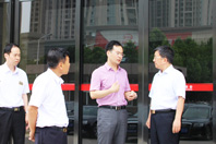 河南省商务厅副厅长张雷明莅临永利yl23455调研 -2