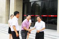 河南省商务厅副厅长张雷明莅临永利yl23455调研 -3